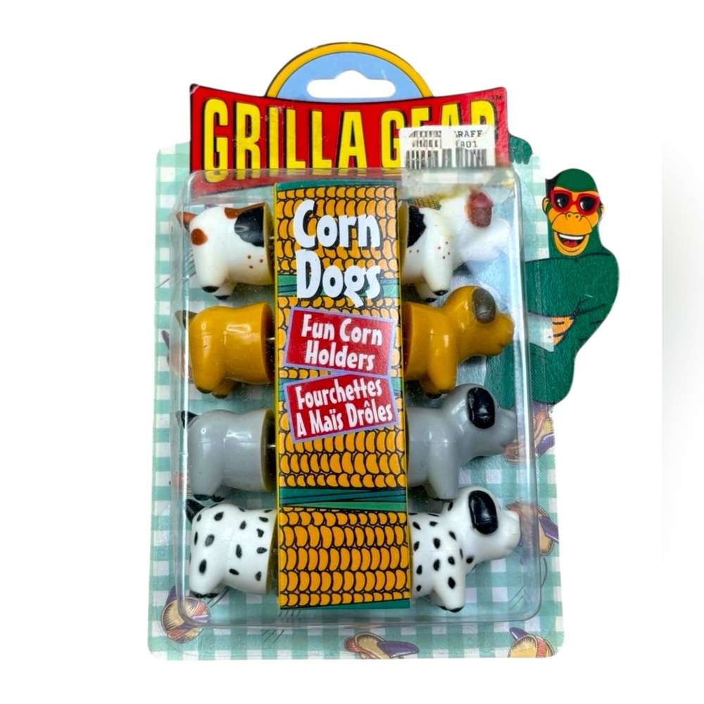 NIB Corn On the Cob Holders ‘Corn Dogs’ Grilla Gear